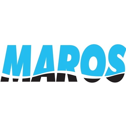 maros logo kekfekete